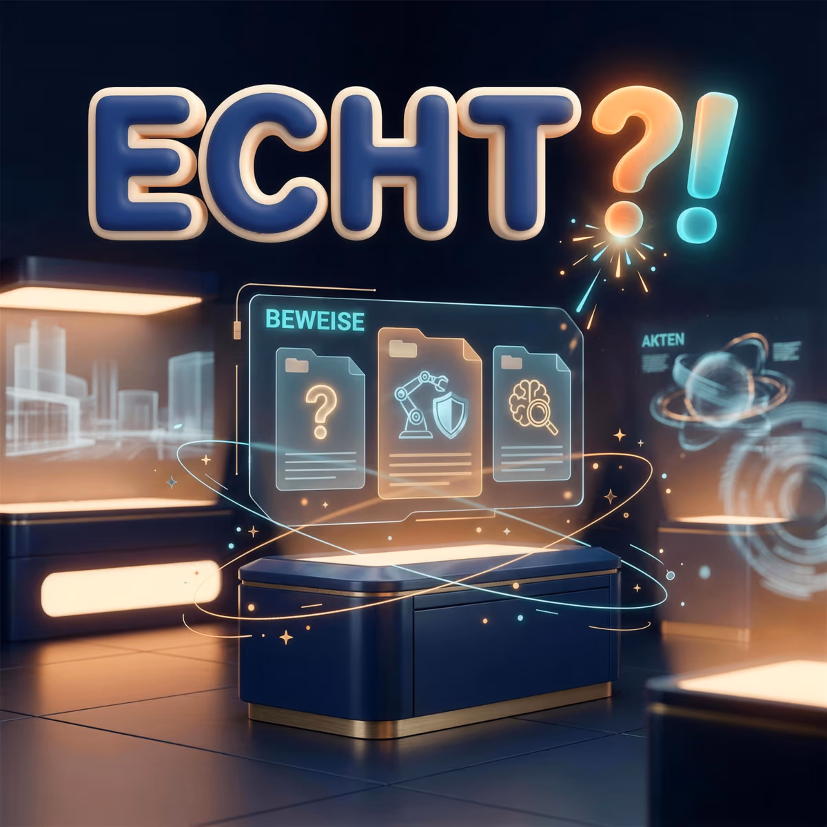 Podcast-Cover ECHT?! – Wissenspodcast für Kinder ab 8, der Mythen prüft