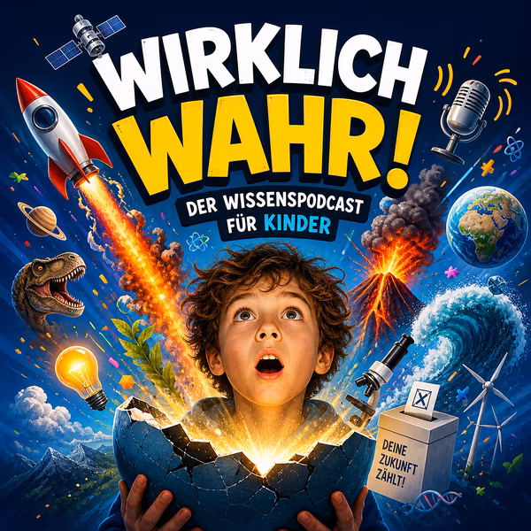 Podcast-Cover Wirklich wahr! – Wissen für Kinder